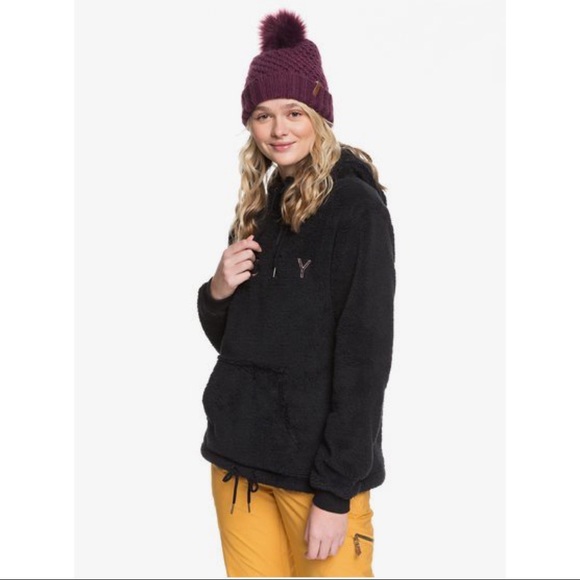 Roxy ‘Pluma’ Sherpa Hoodie - Picture 3 of 10